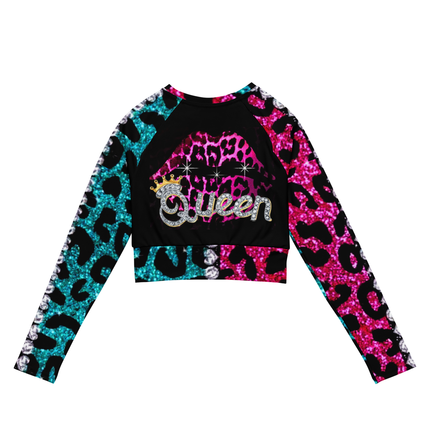long-sleeve crop top