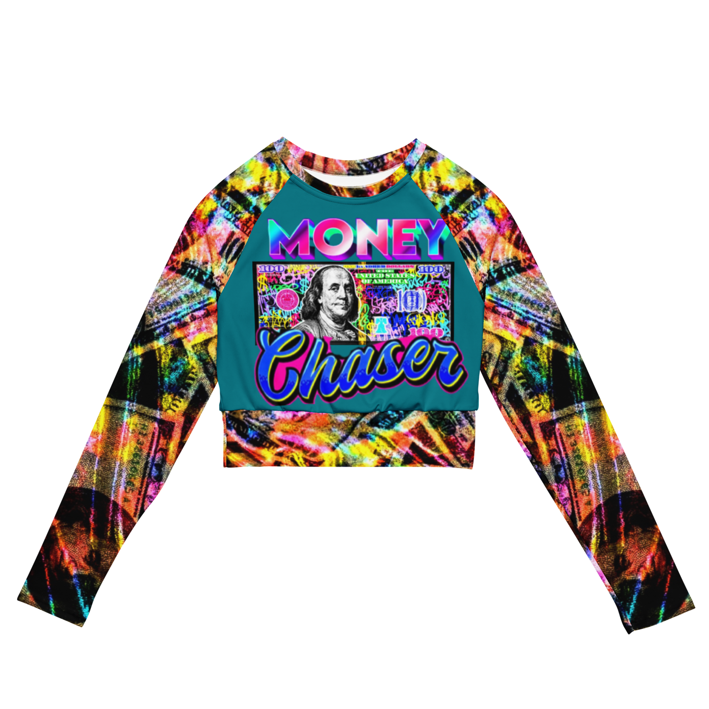 long-sleeve crop top