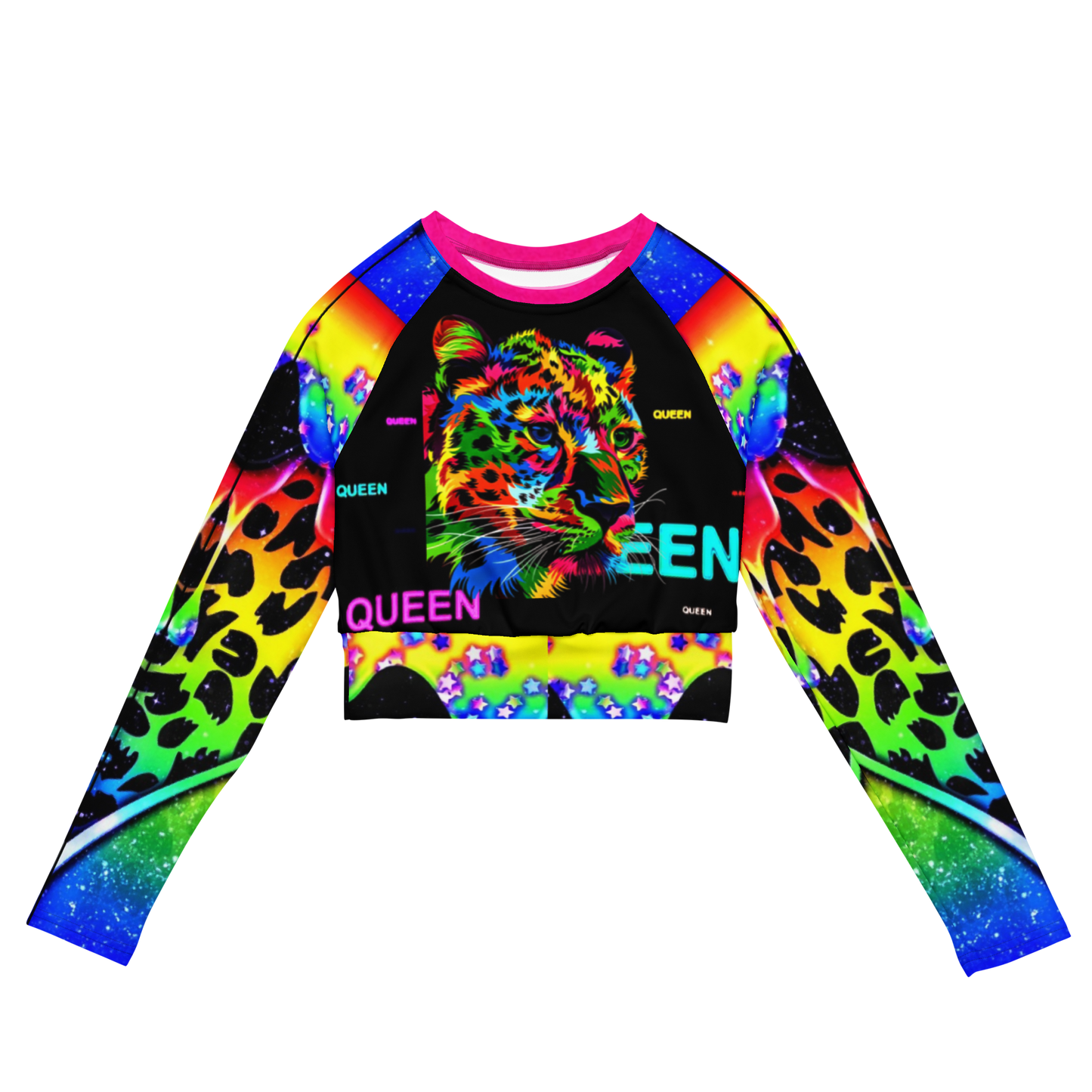 long-sleeve crop top