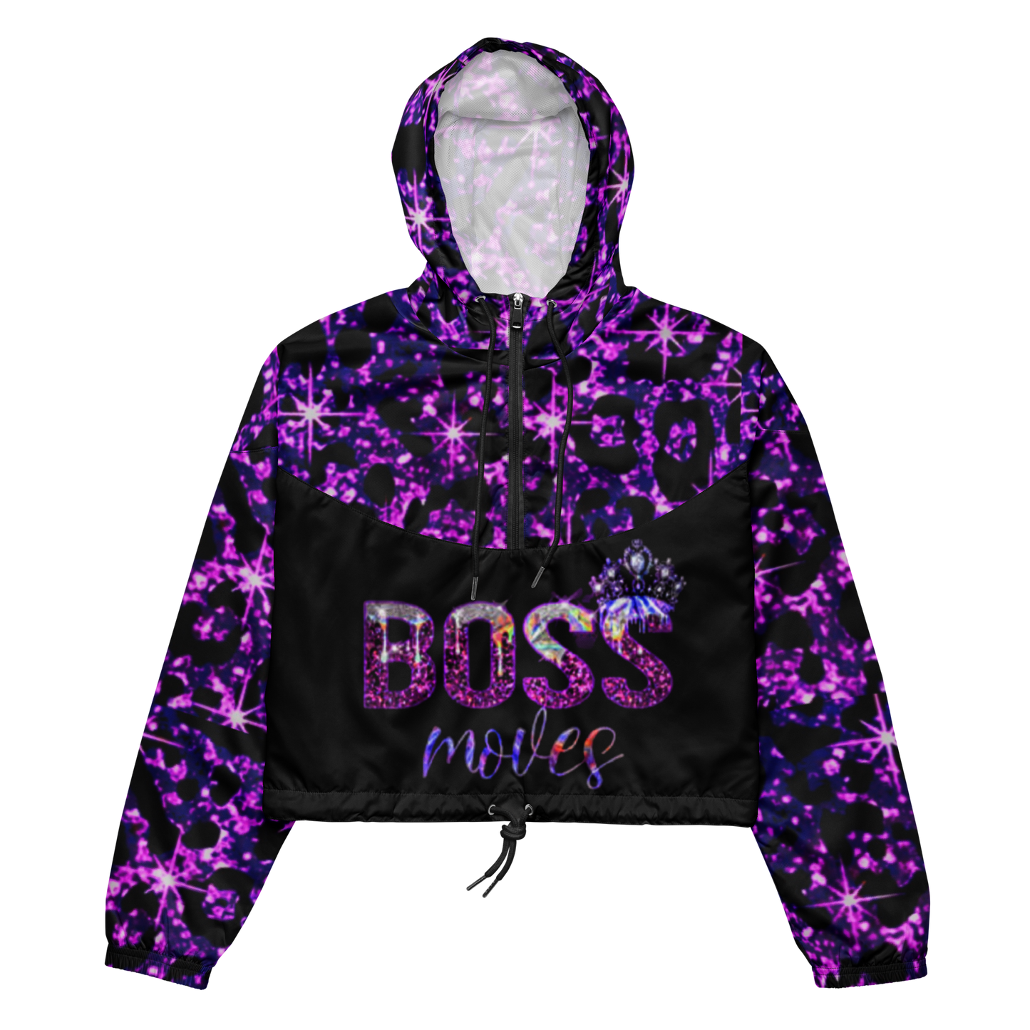 cropped windbreaker
