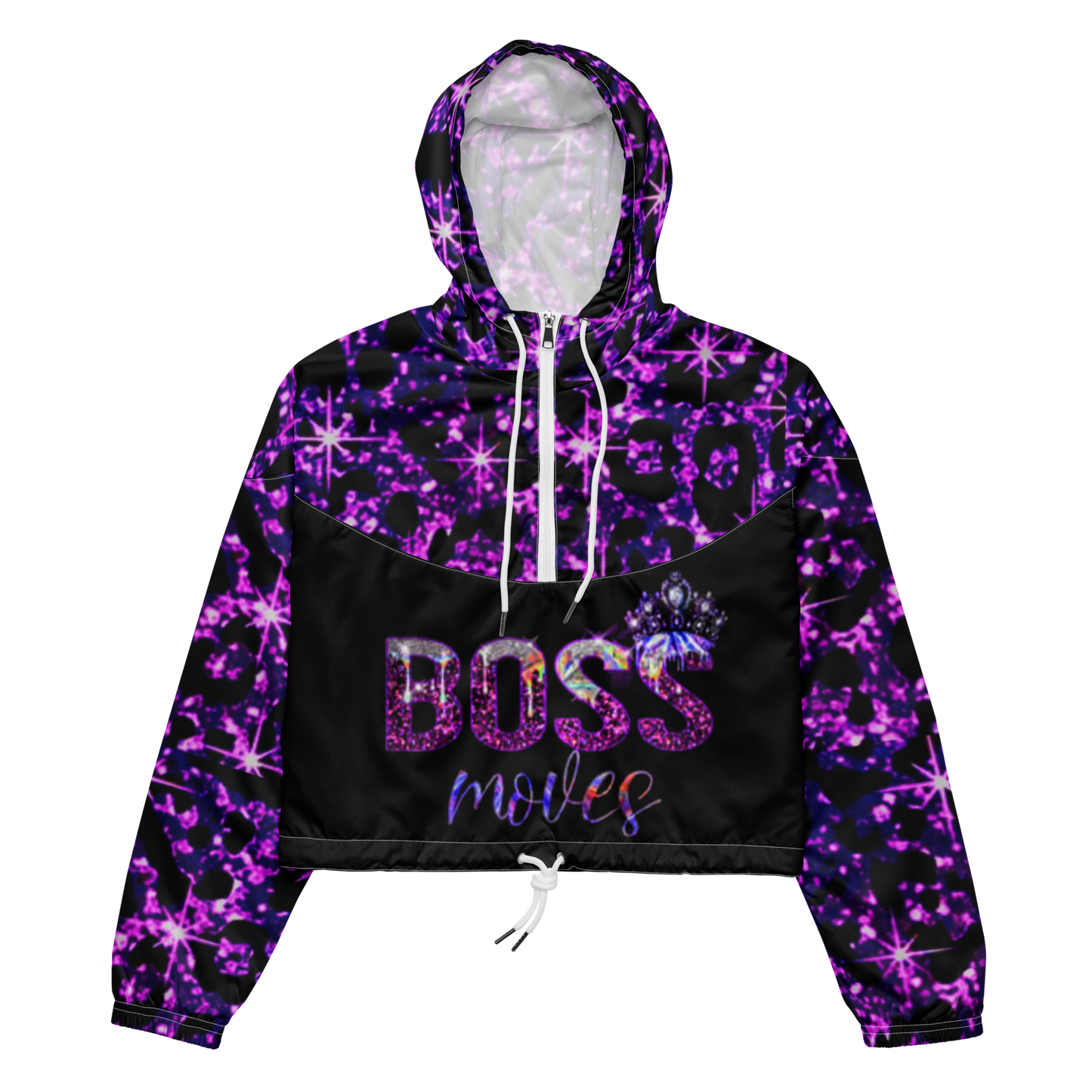 cropped windbreaker