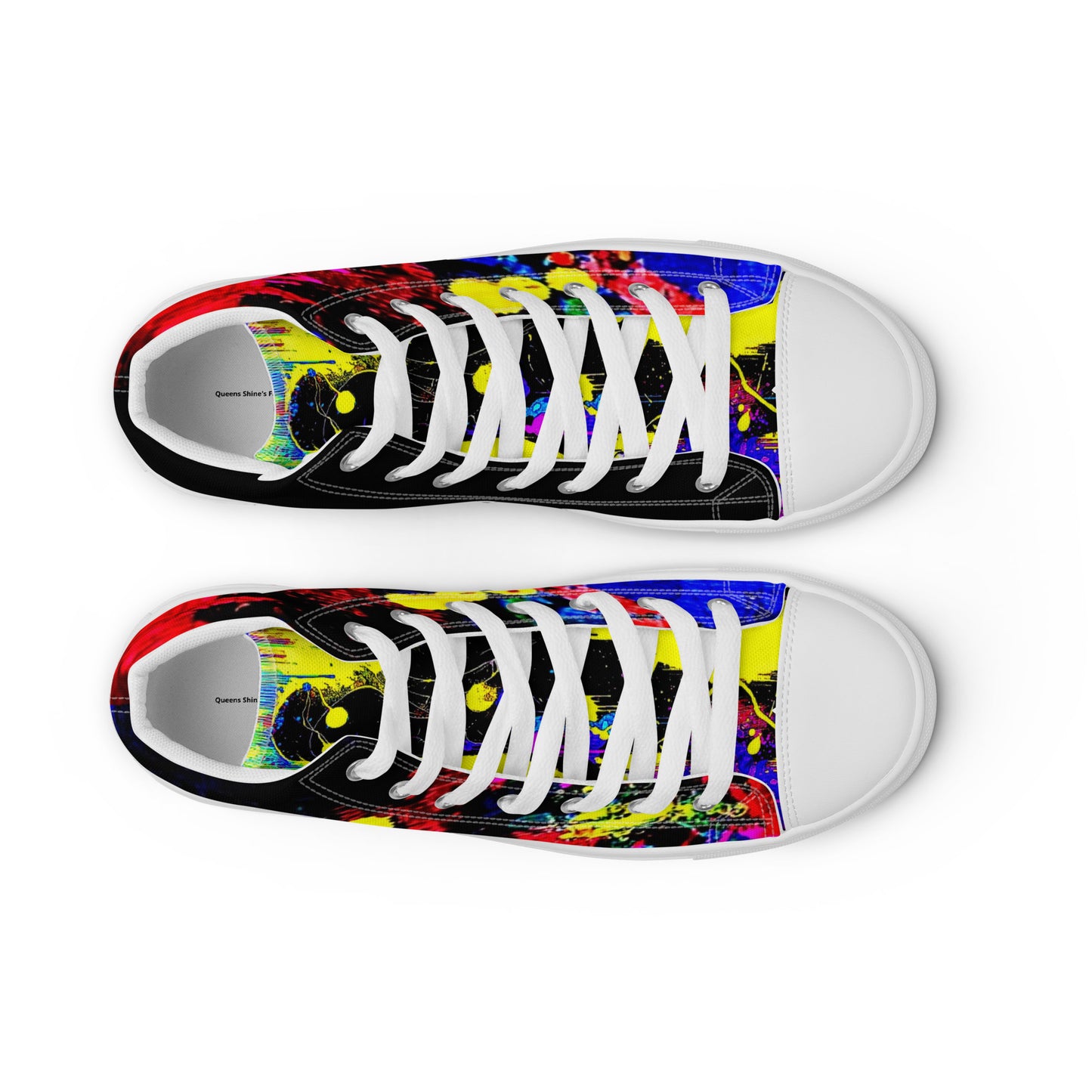 high top canvas shoes