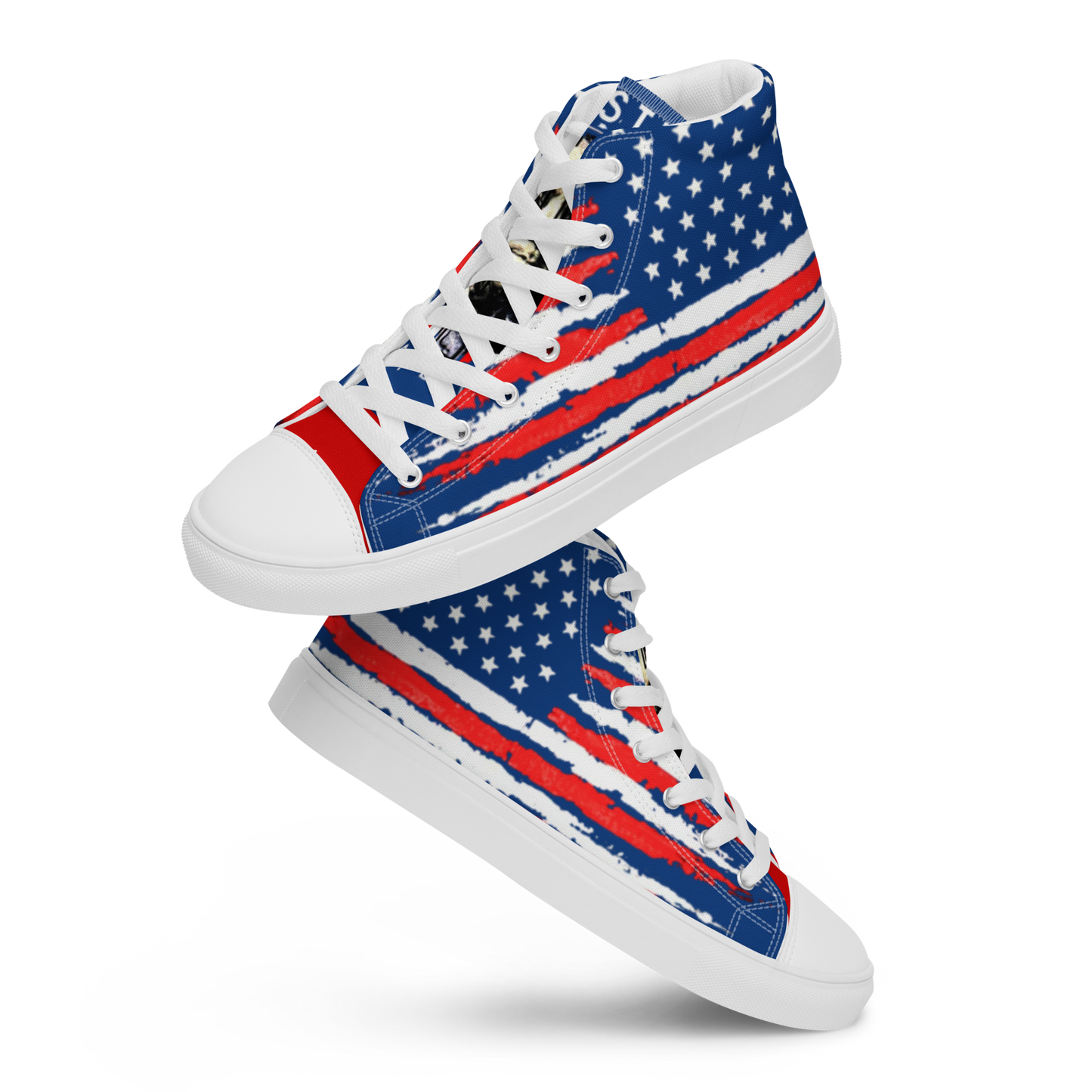 high top canvas shoes