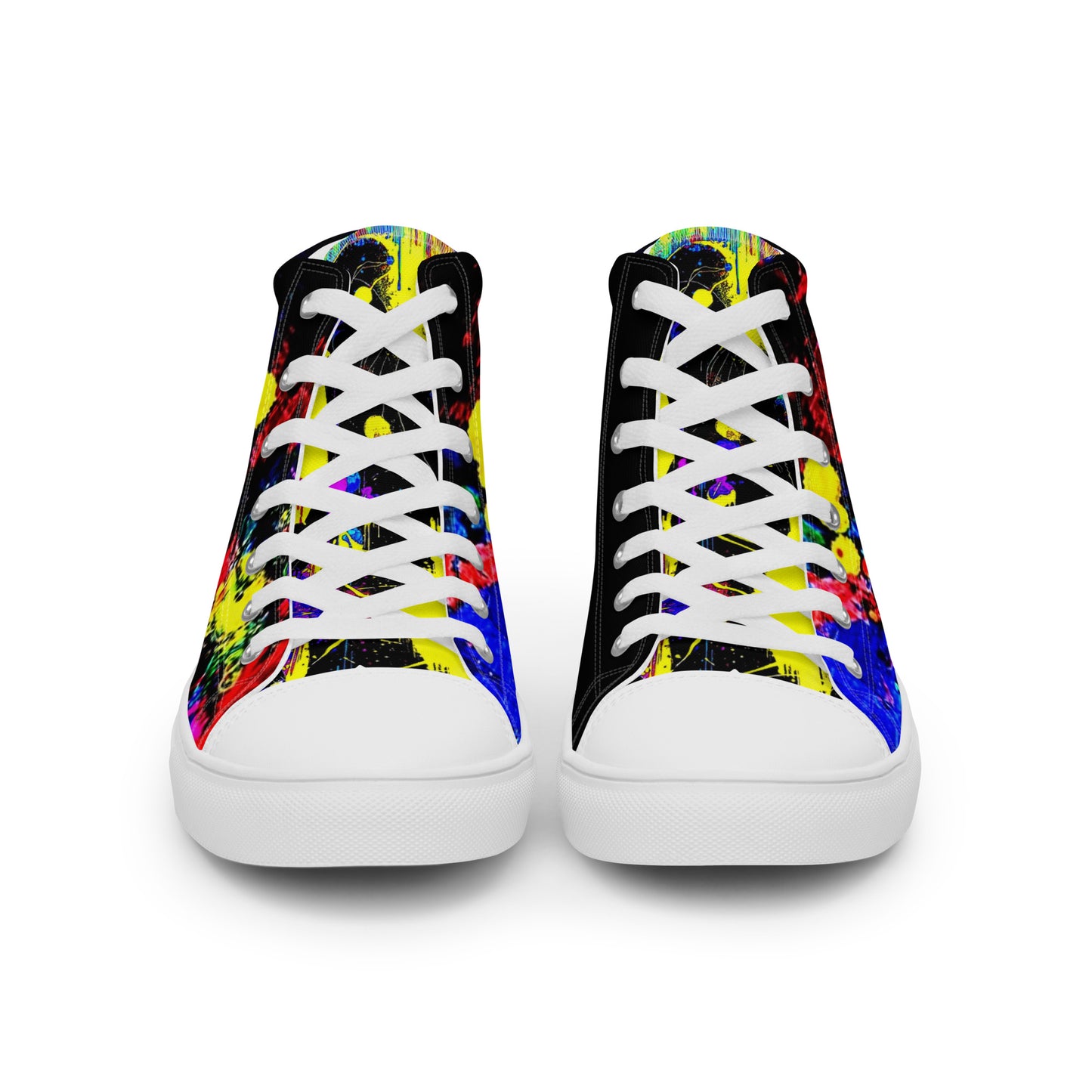 high top canvas shoes
