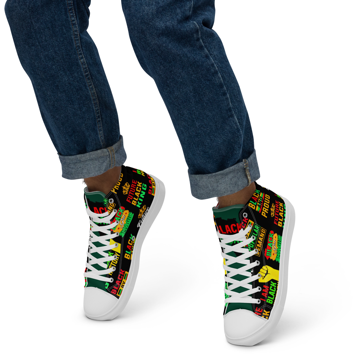 high top canvas shoes