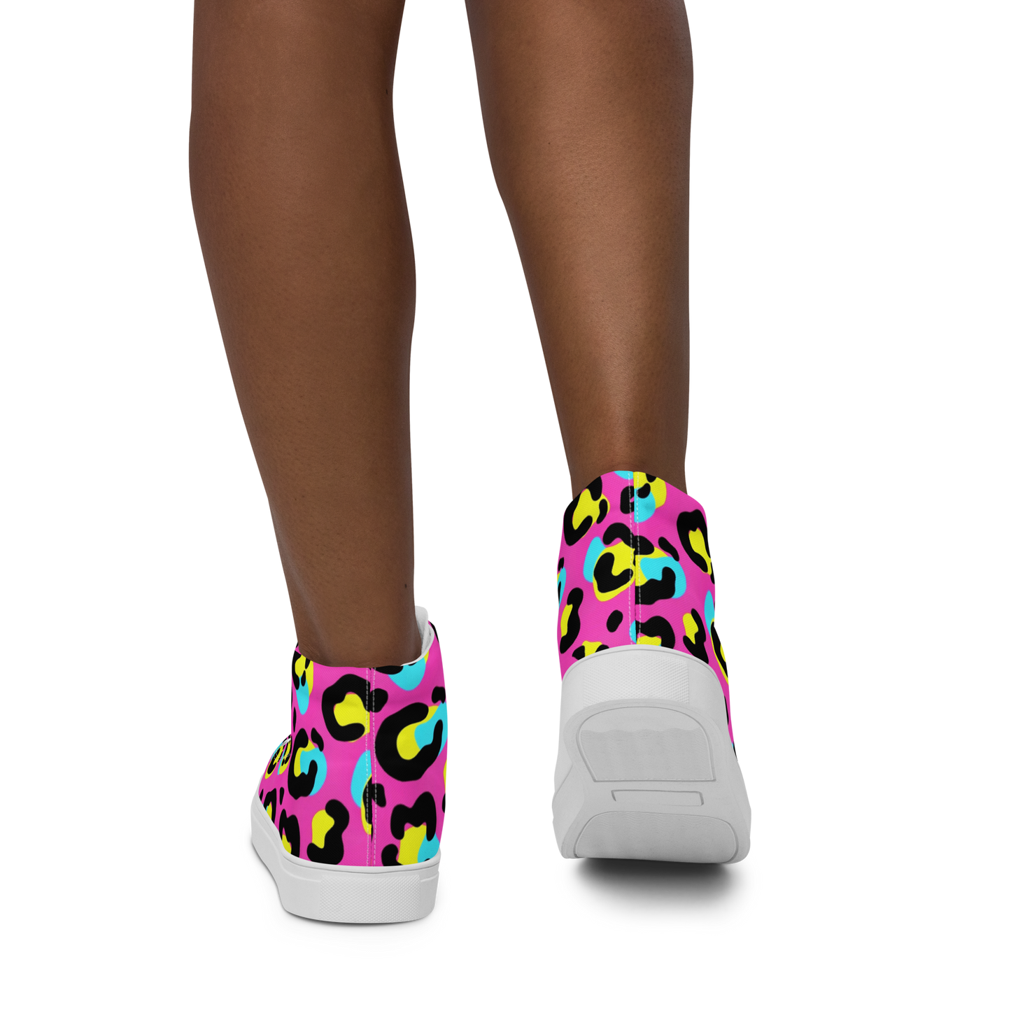 high top canvas shoes
