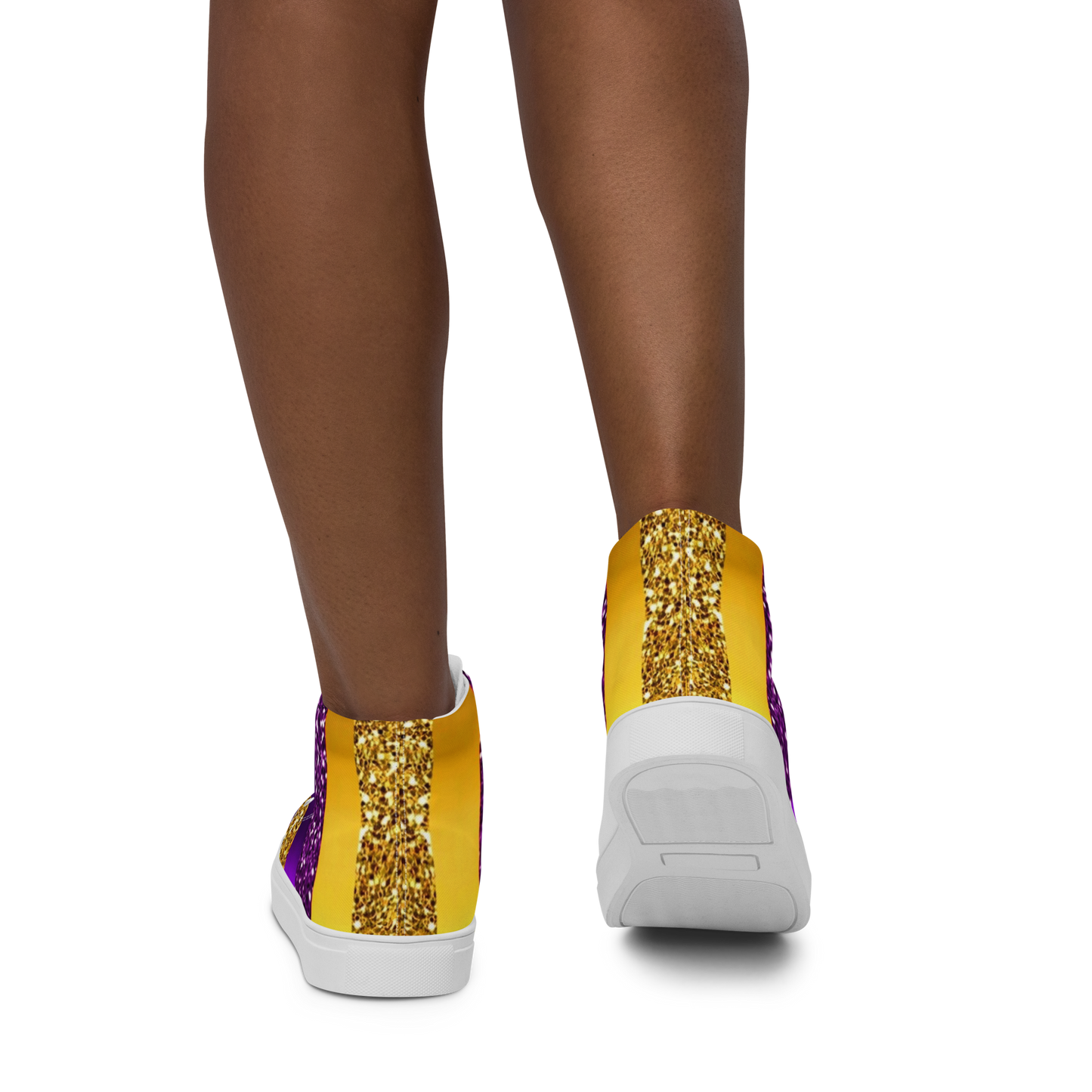 high top canvas shoes