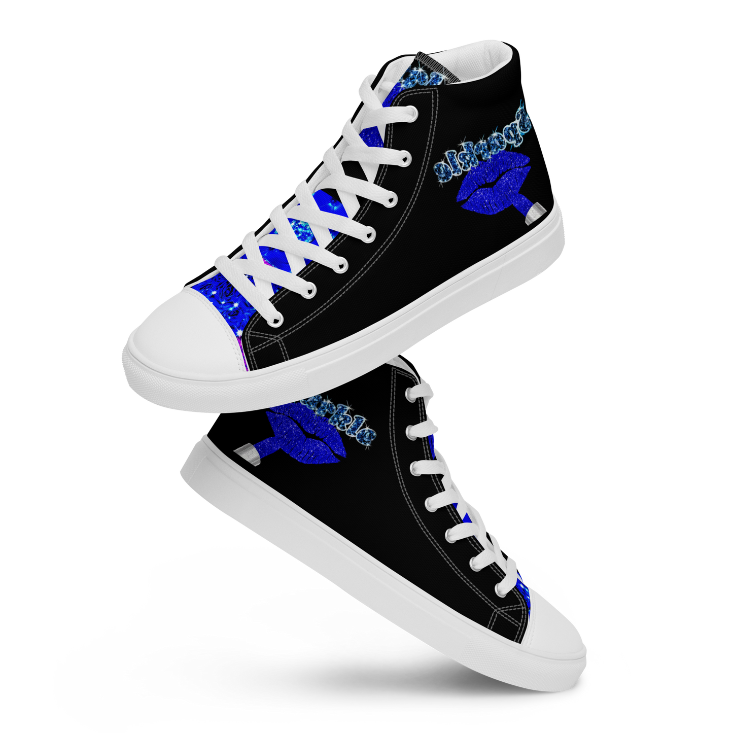 high top canvas shoes