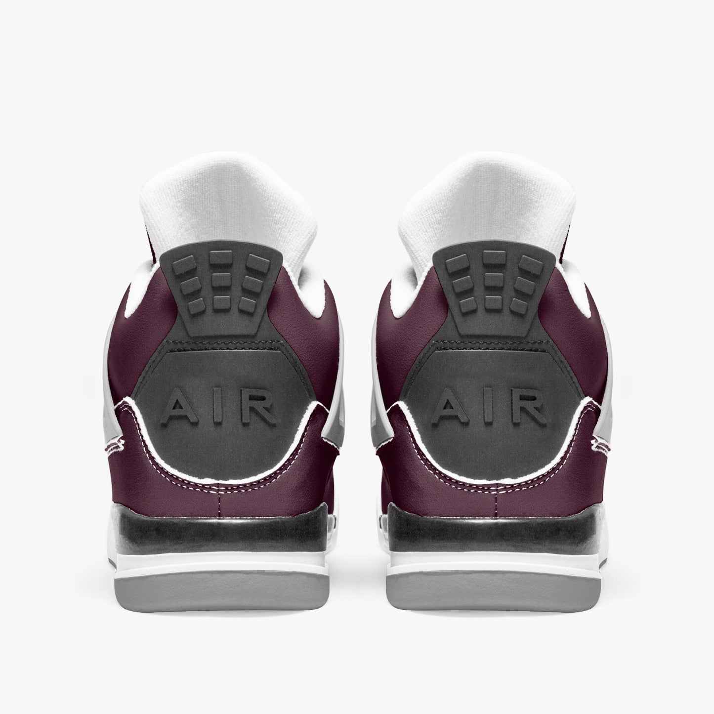 699. AJ4 Basketball Sneakers -Grey Sole