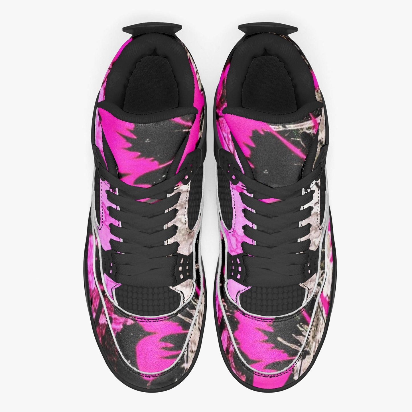 698. AJ4 Basketball Sneakers -Black Sole