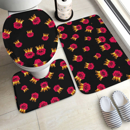 778. 3 Pcs Toilet Rug Set