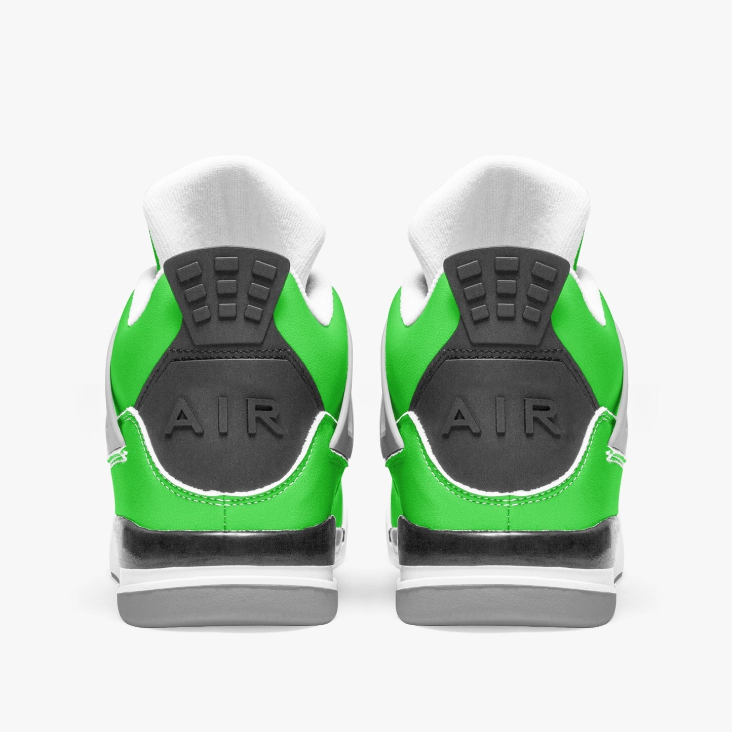 699. AJ4 Basketball Sneakers -Grey Sole