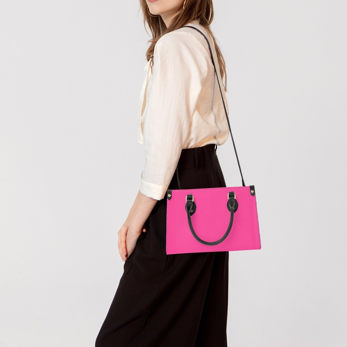 876. Tote Bag - Long Strap and Inner Bag