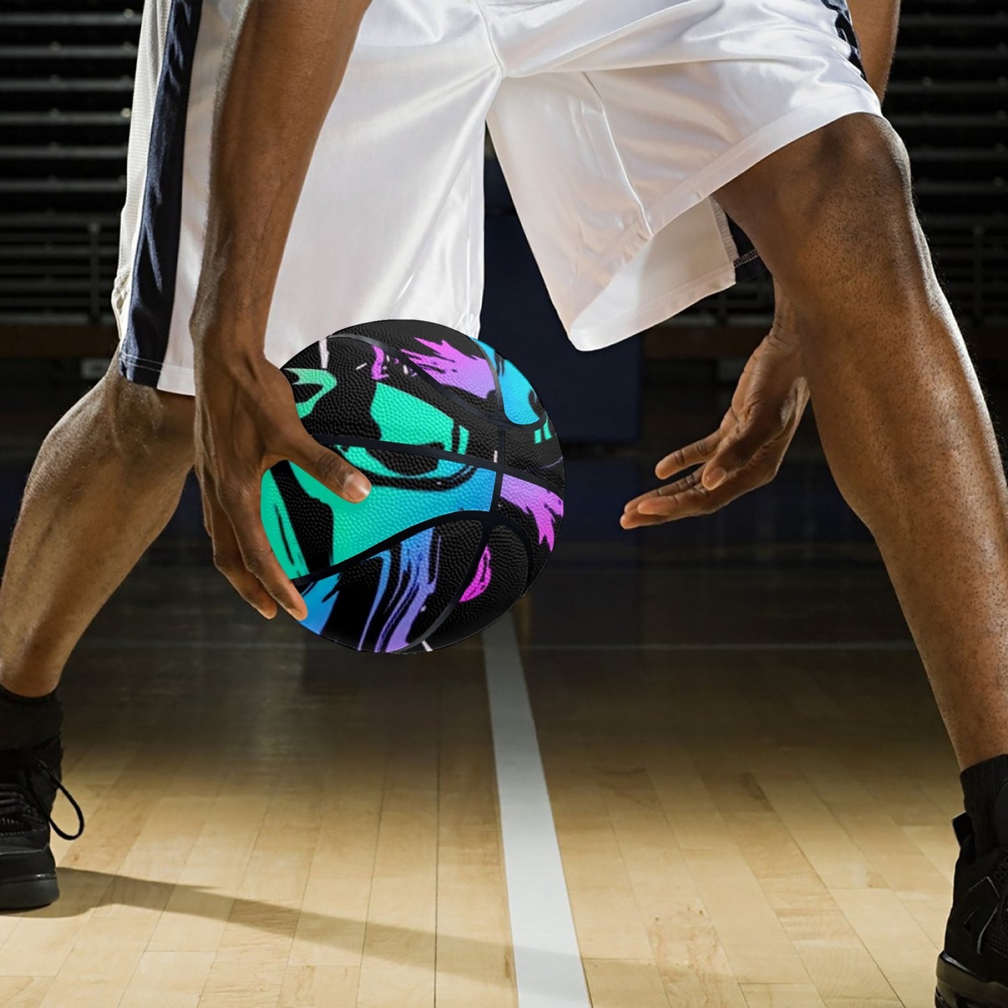 810. Basketball - Eight - Panel Printed