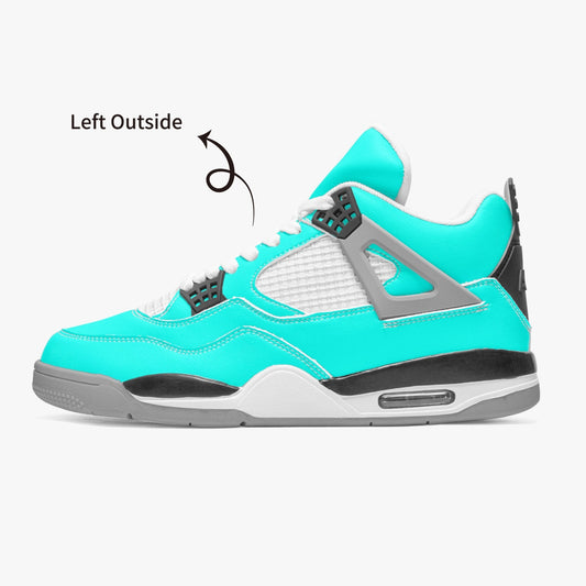 699. AJ4 Basketball Sneakers -Grey Sole