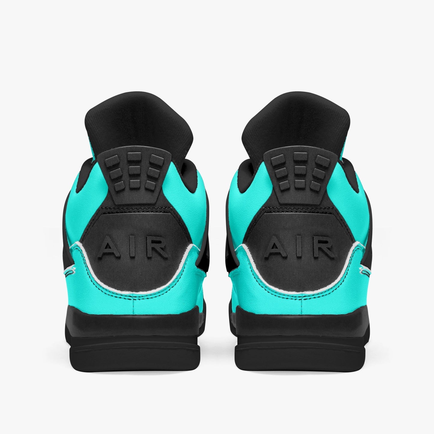 698. AJ4 Basketball Sneakers -Black Sole