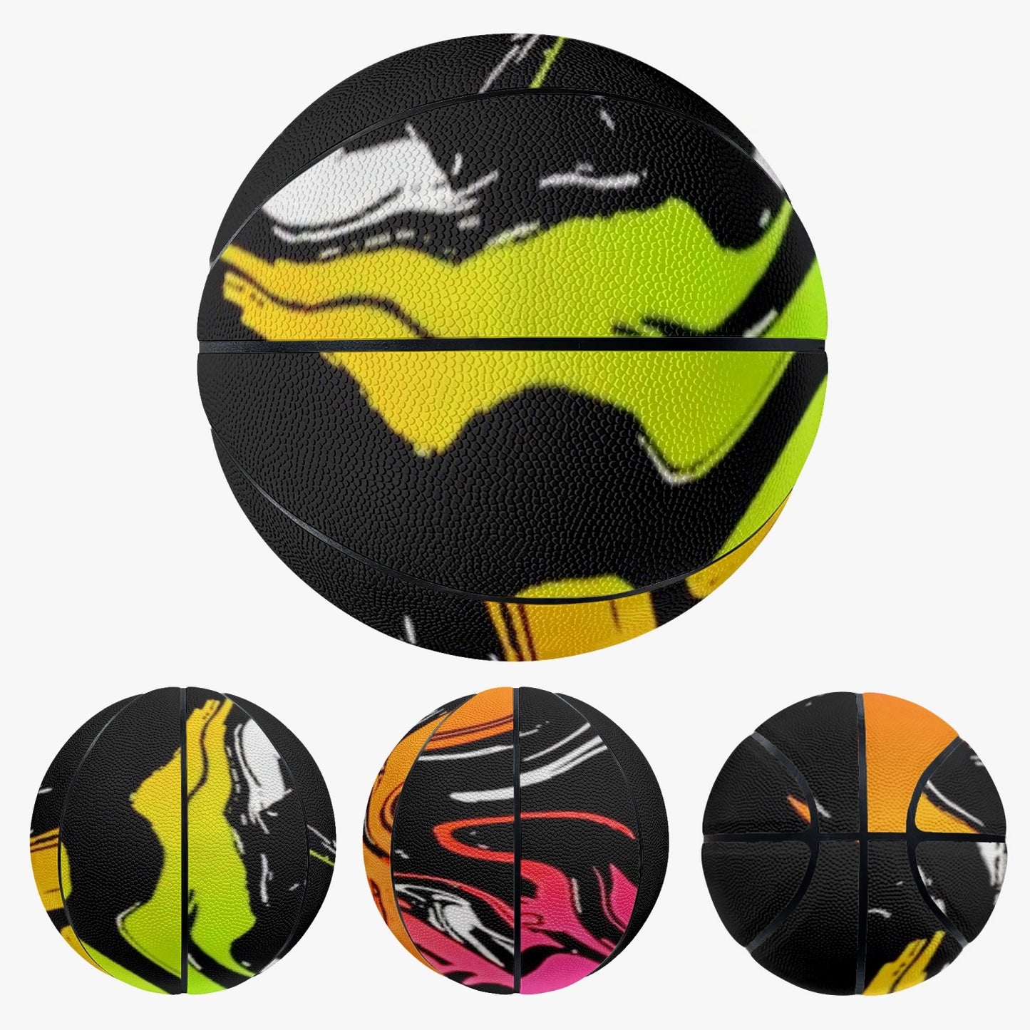 810. Basketball - Eight - Panel Printed