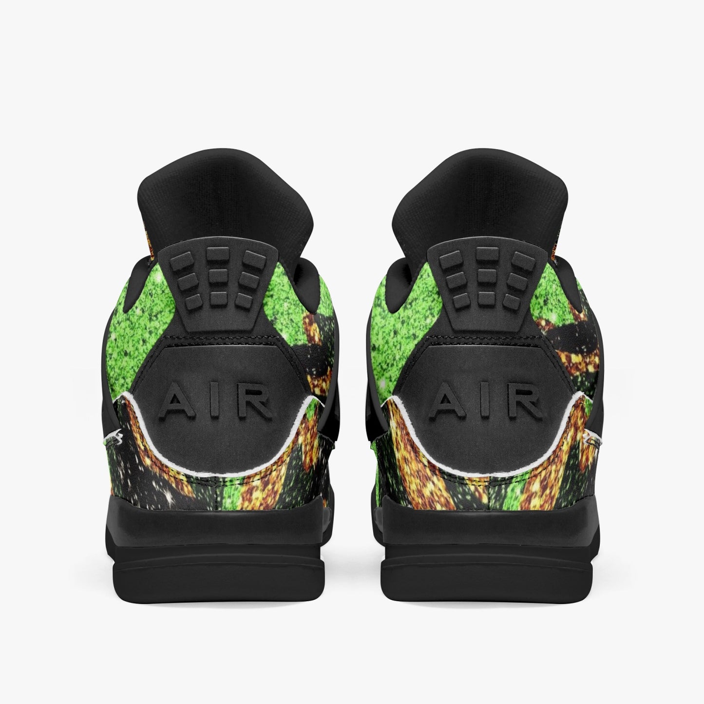 698. AJ4 Basketball Sneakers -Black Sole