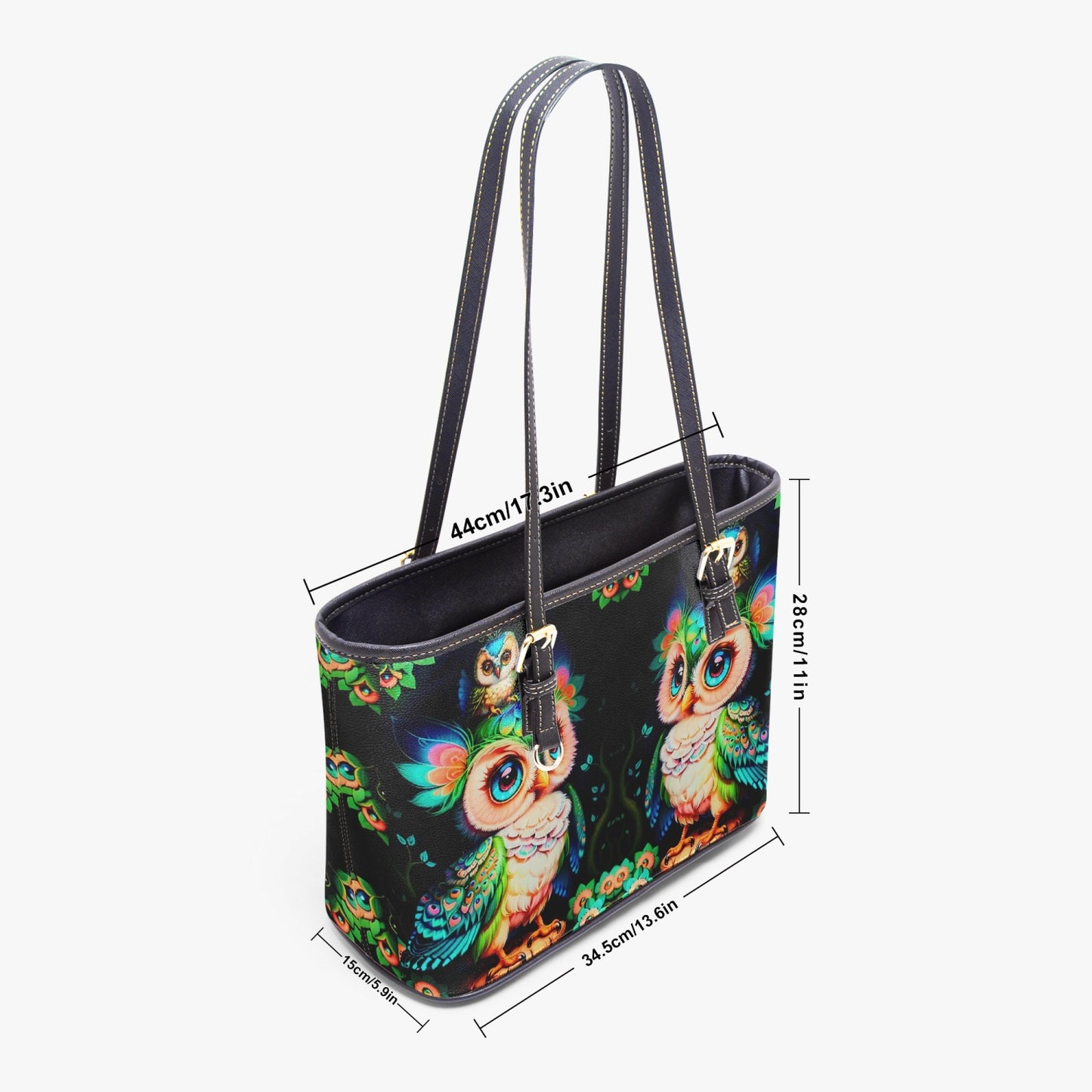 586. Large Leather Tote Bag for Women