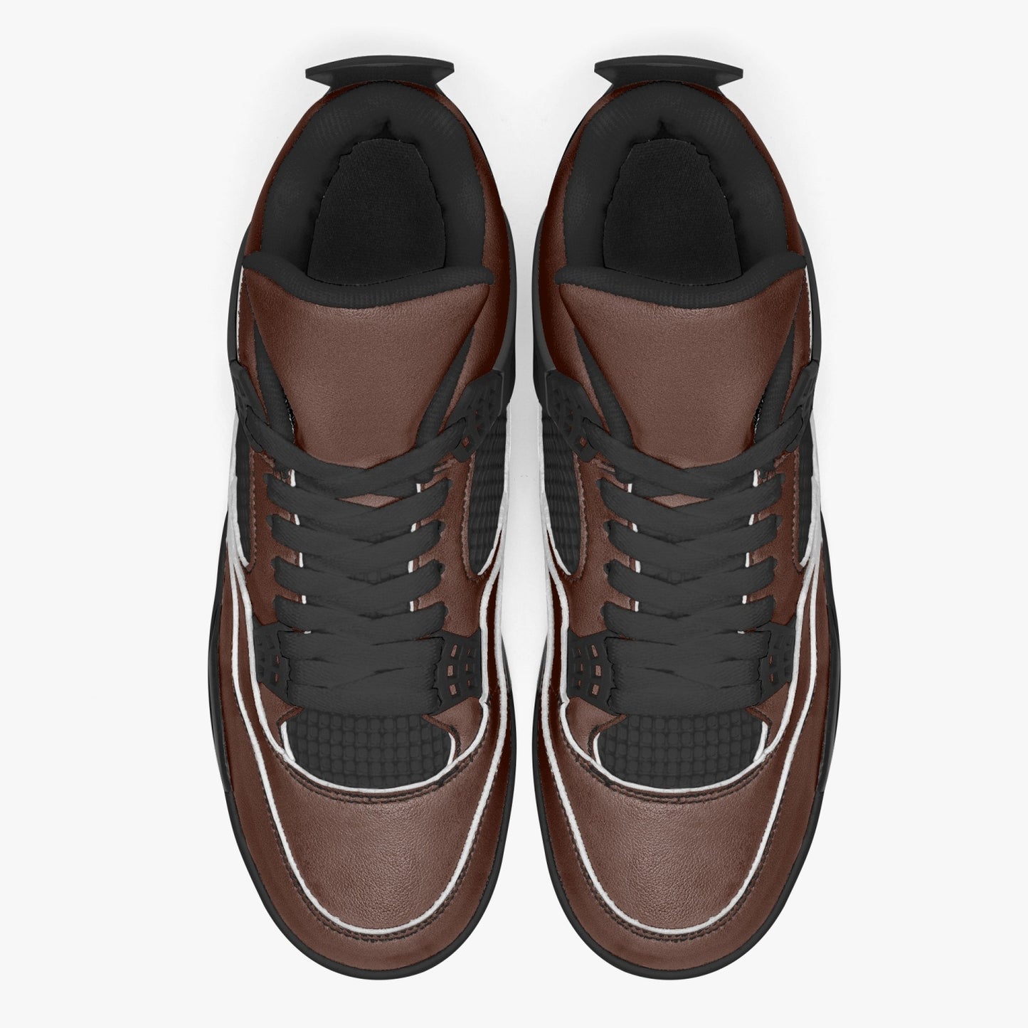 698. AJ4 Basketball Sneakers -Black Sole