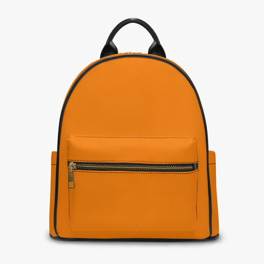 909. All Over Printed PU Backpack