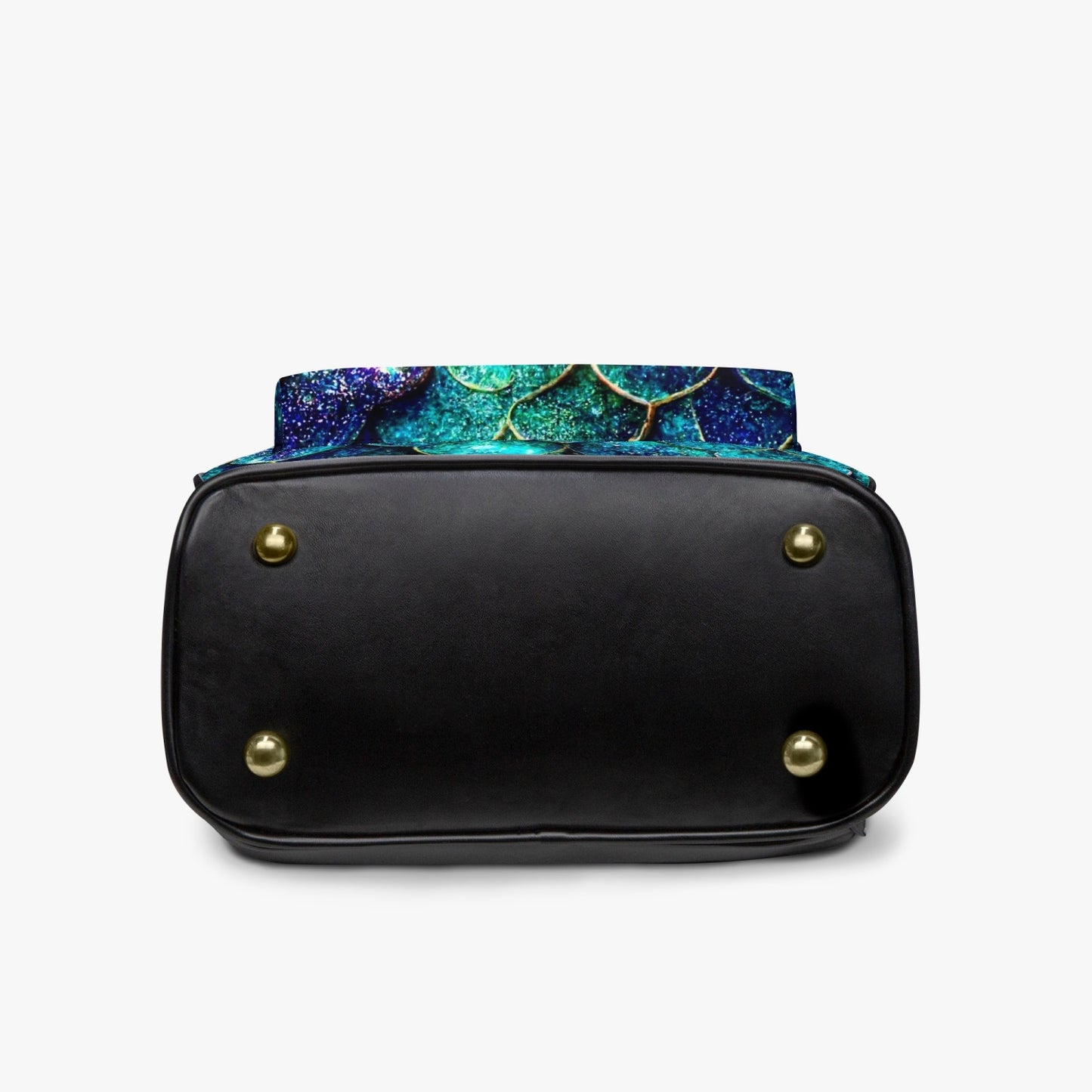 909. All Over Printed PU Backpack