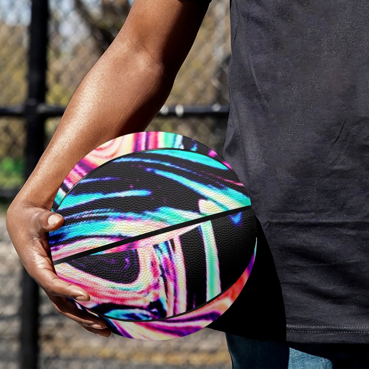 810. Basketball - Eight Panel Printed