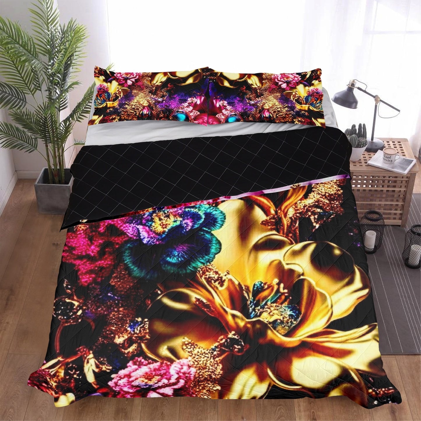 242. Polyester Quilt Bed Sets