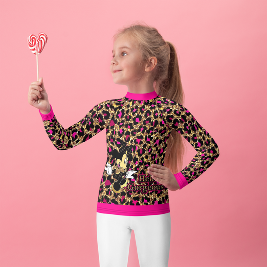 Queens Fashion Kids Rash Guard