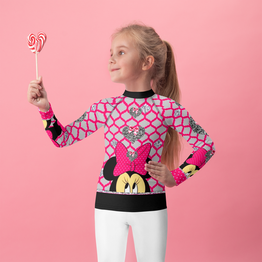 Queens Fashion Kids Rash Guard