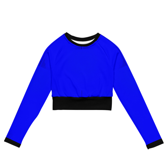 long-sleeve crop top