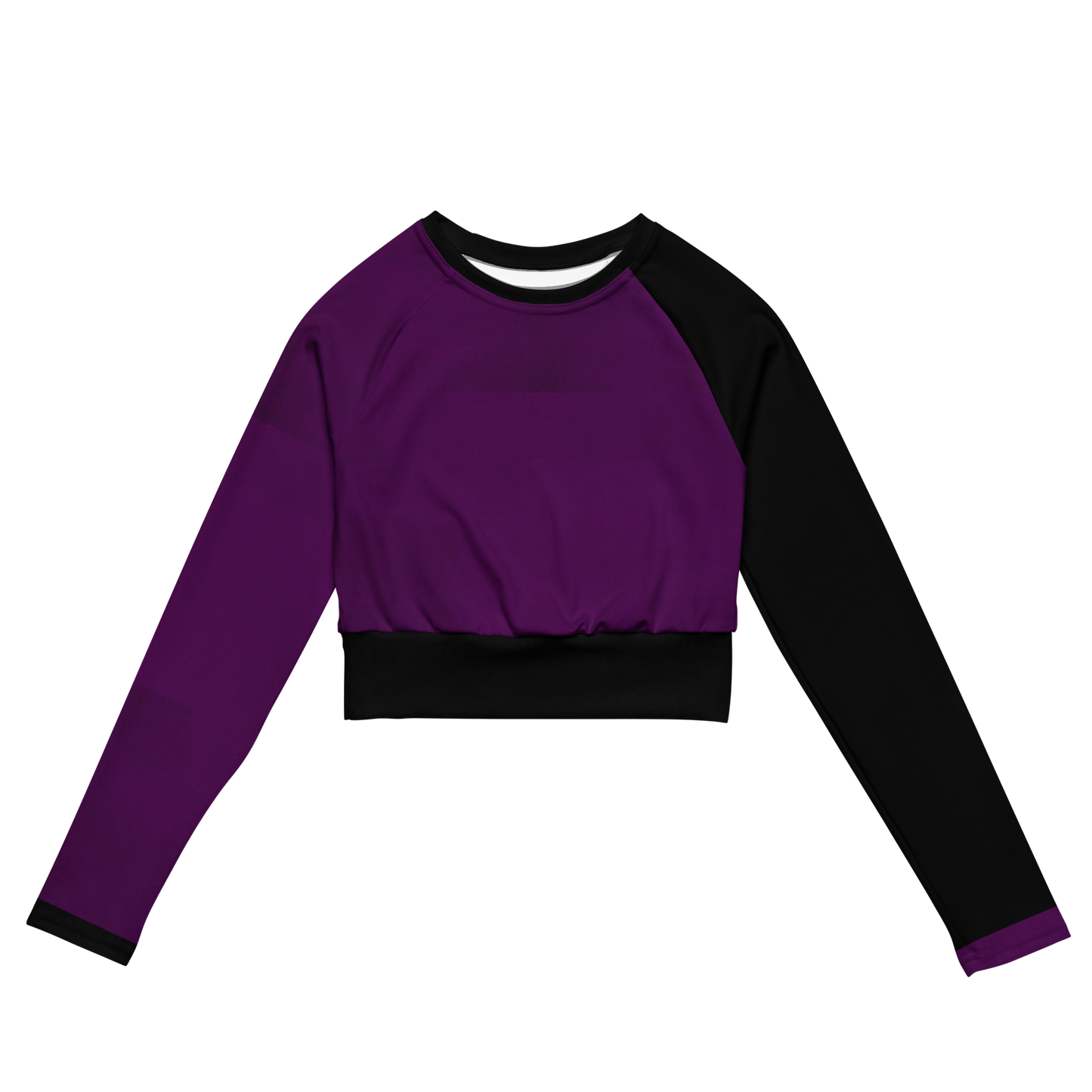 long-sleeve crop top