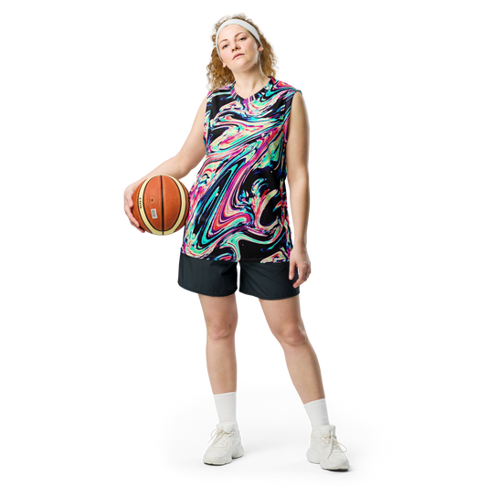 Queens Fashion unisex basketball jersey