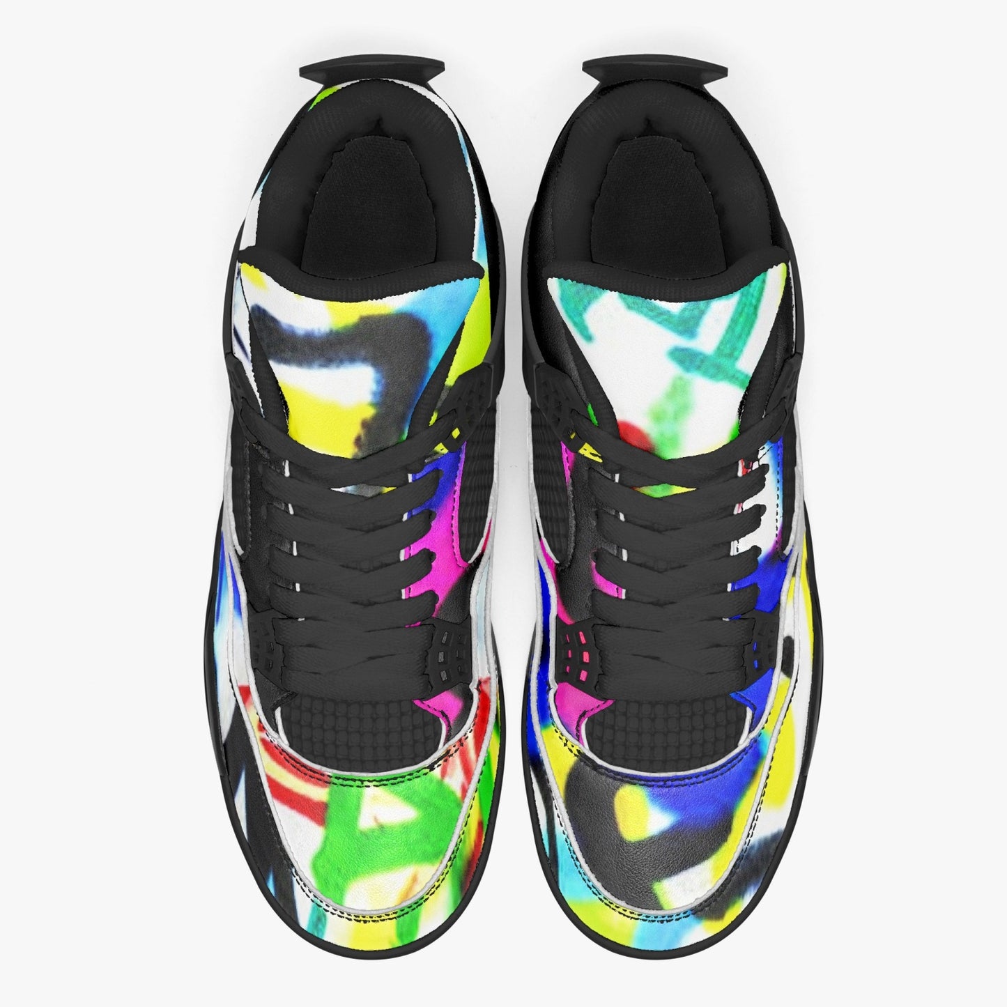 698. AJ4 Basketball Sneakers -Black Sole