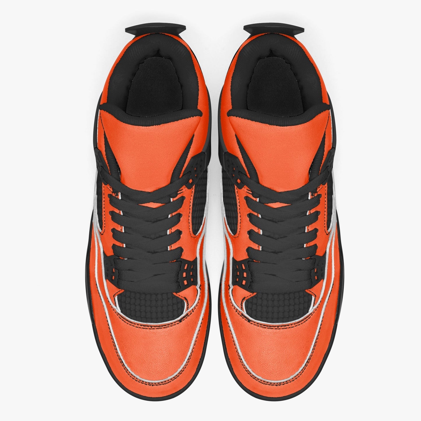 698. AJ4 Basketball Sneakers -Black Sole