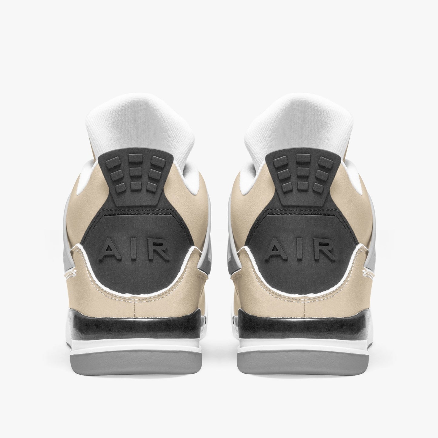 699. AJ4 Basketball Sneakers -Grey Sole