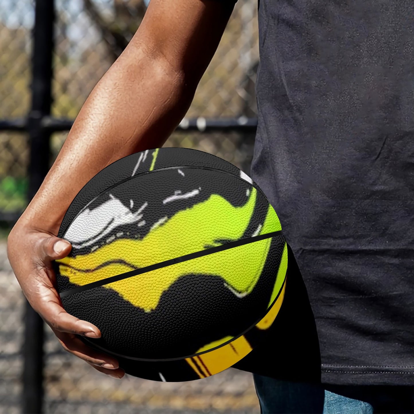 810. Basketball - Eight - Panel Printed