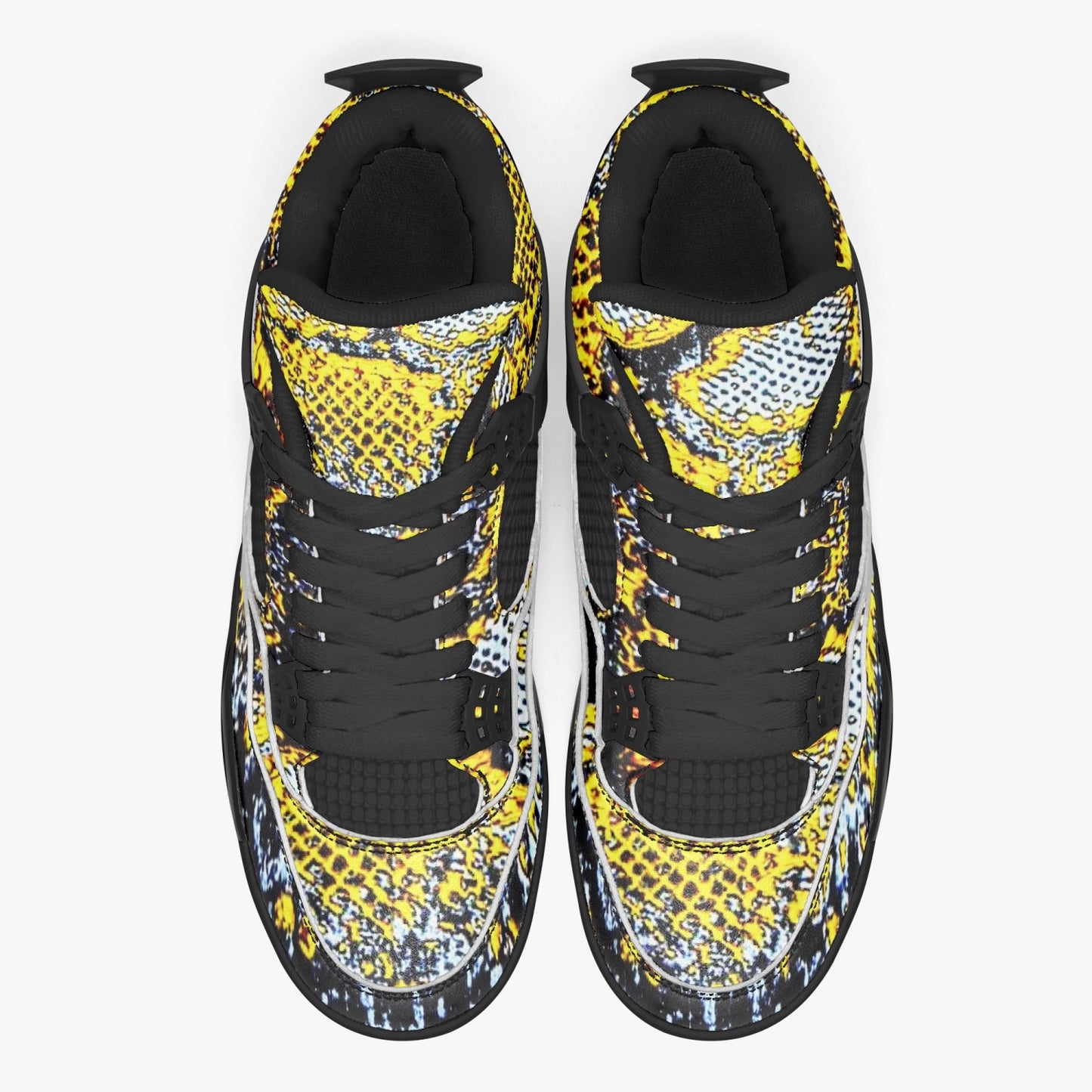 698. AJ4 Basketball Sneakers -Black Sole