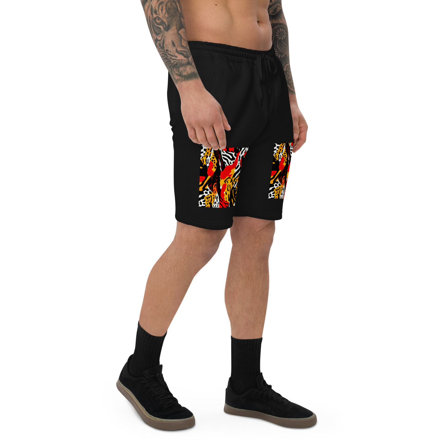 Men's fleece shorts