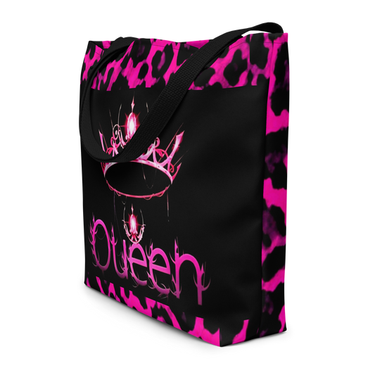 Queens Fashion Large Tote Bag