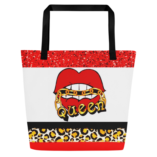 Queens Fashion Large Tote Bag