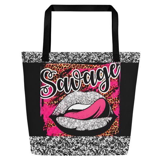 Queens Fashion Large Tote Bag