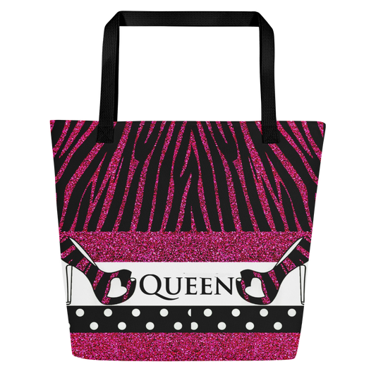 Queens Fashion Large Tote Bag