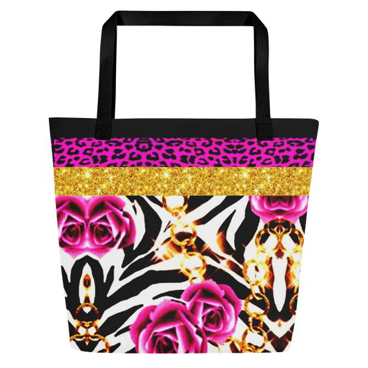 Queens Fashion Large Tote Bag