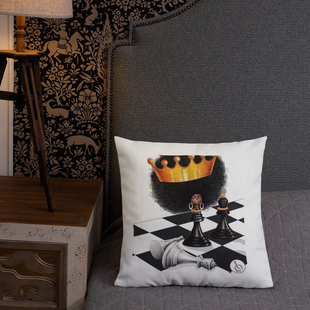 Queens Shine's pillow 2