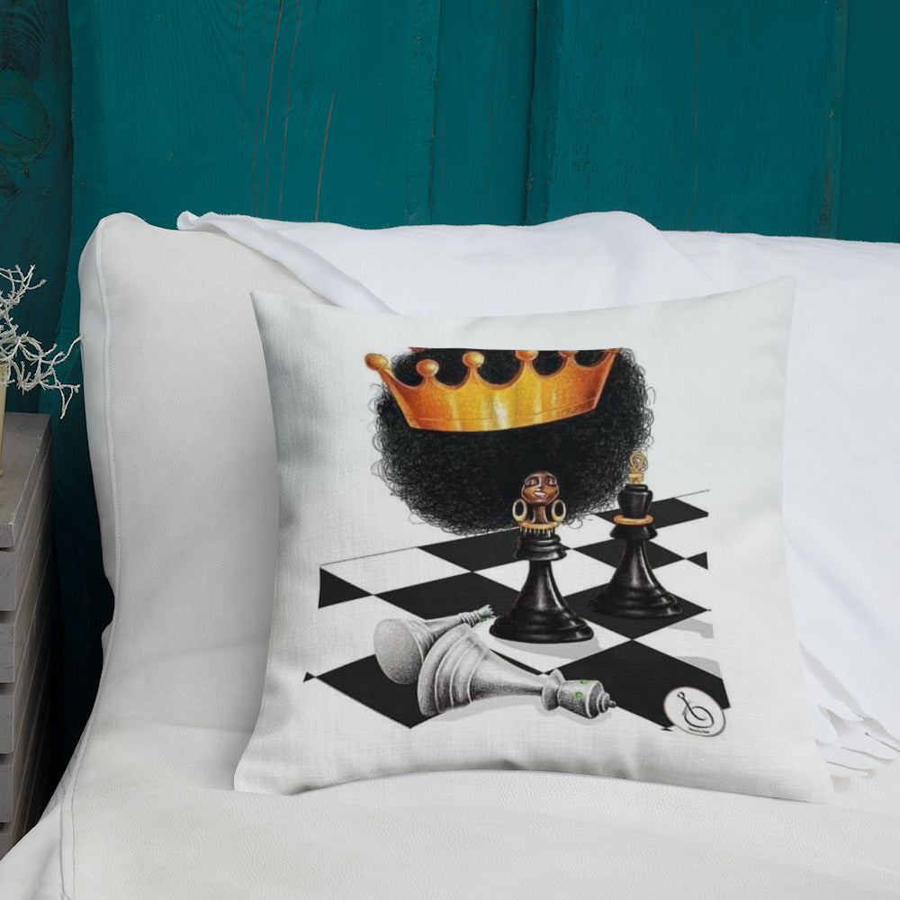 Queens Shine's pillow 2