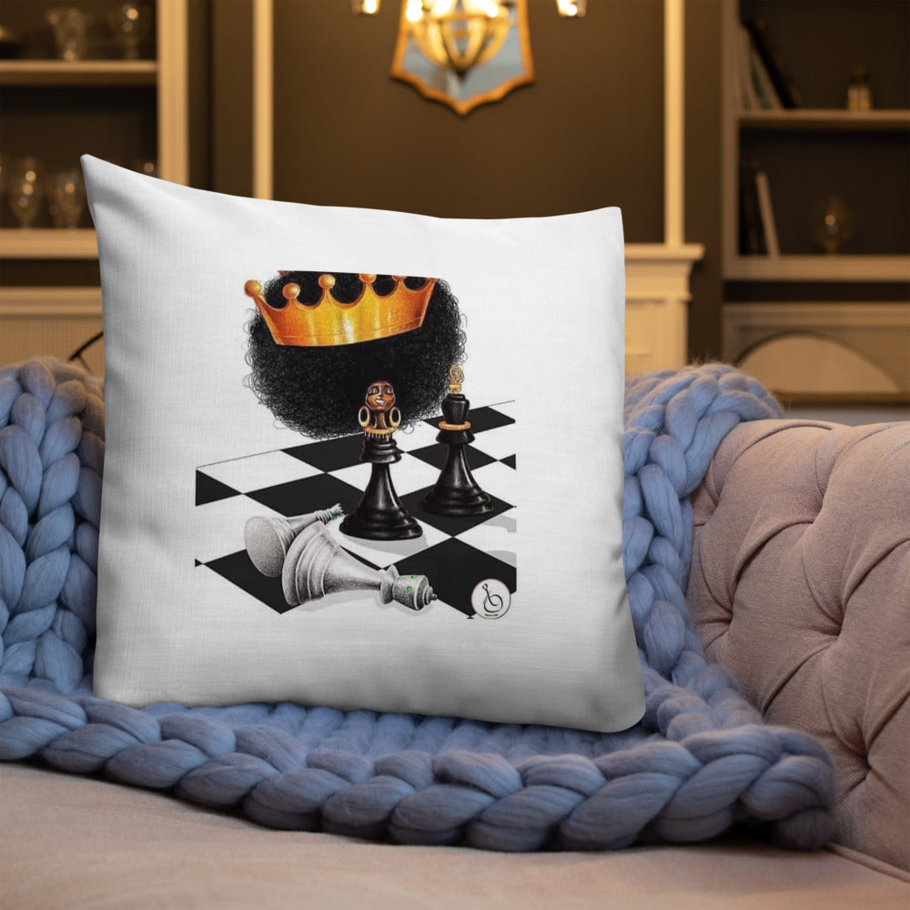 Queens Shine's pillow 2