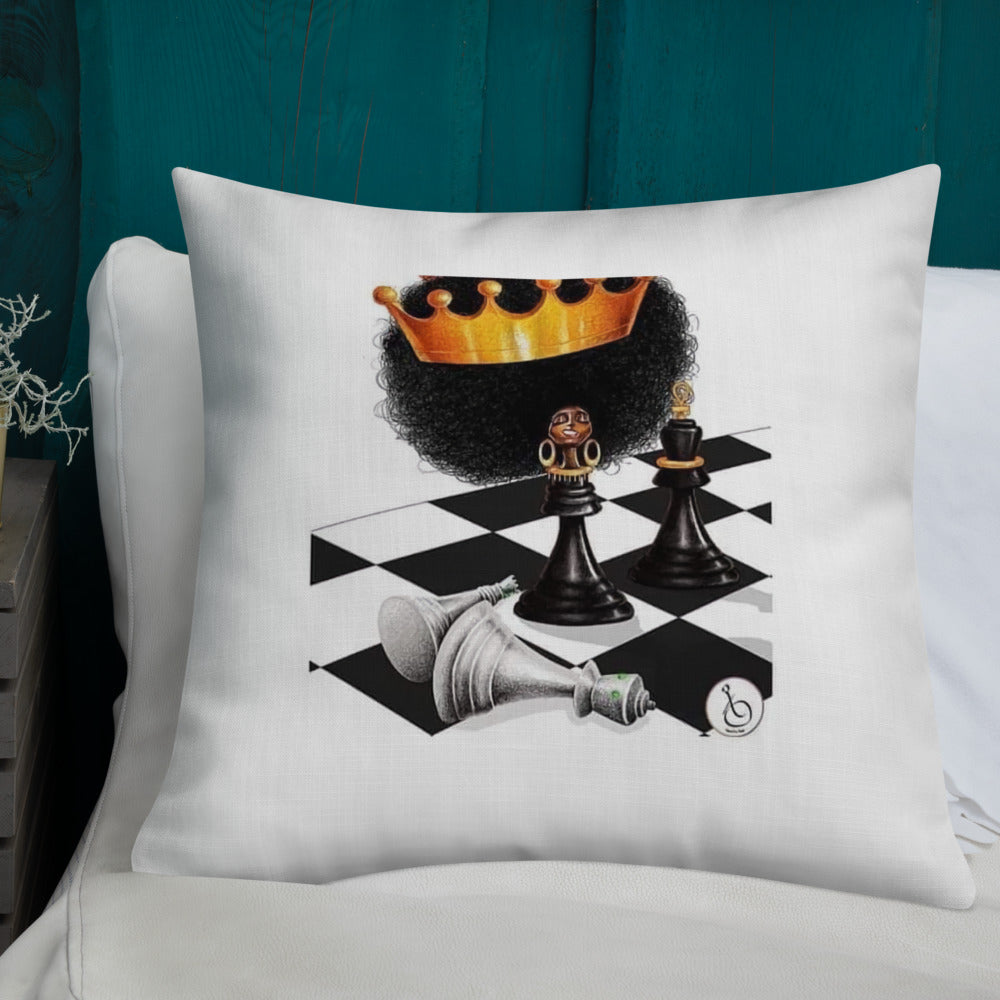 Queens Shine's pillow 2