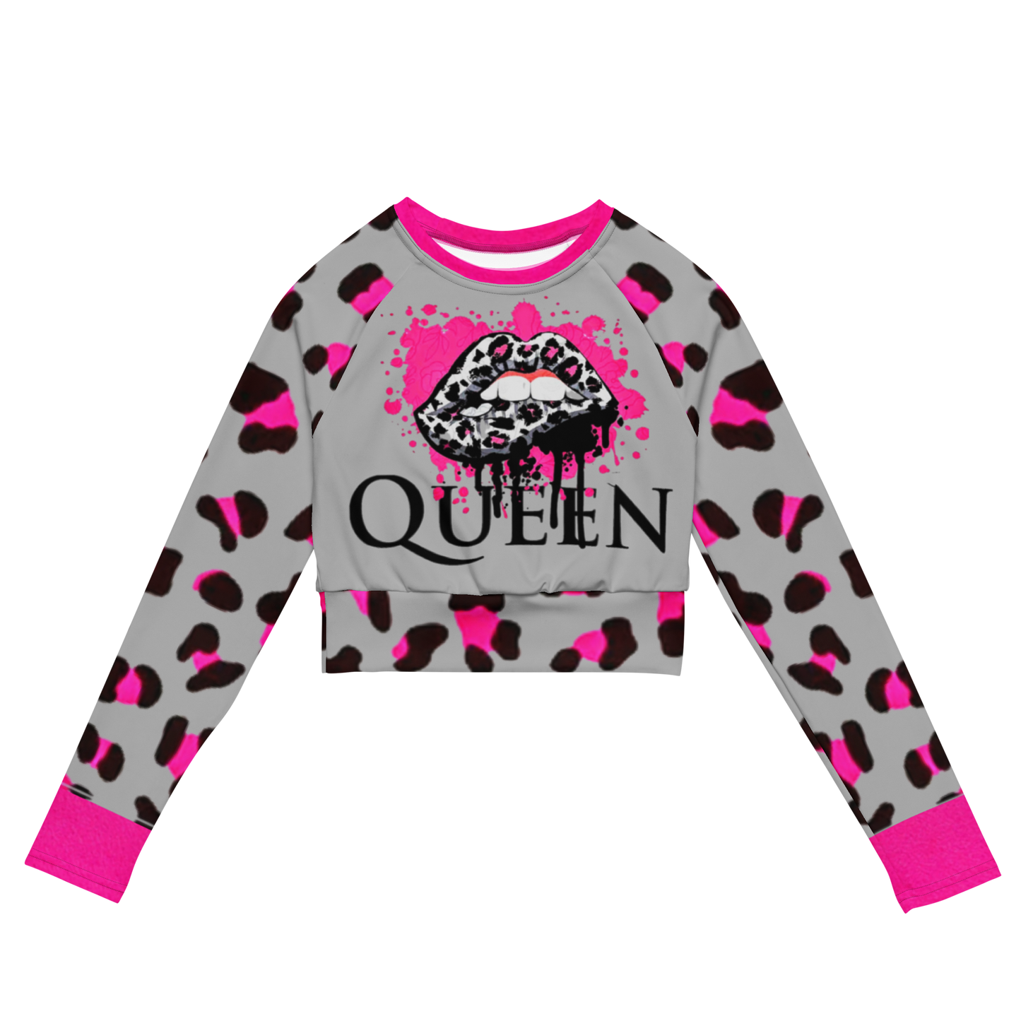 long-sleeve crop top