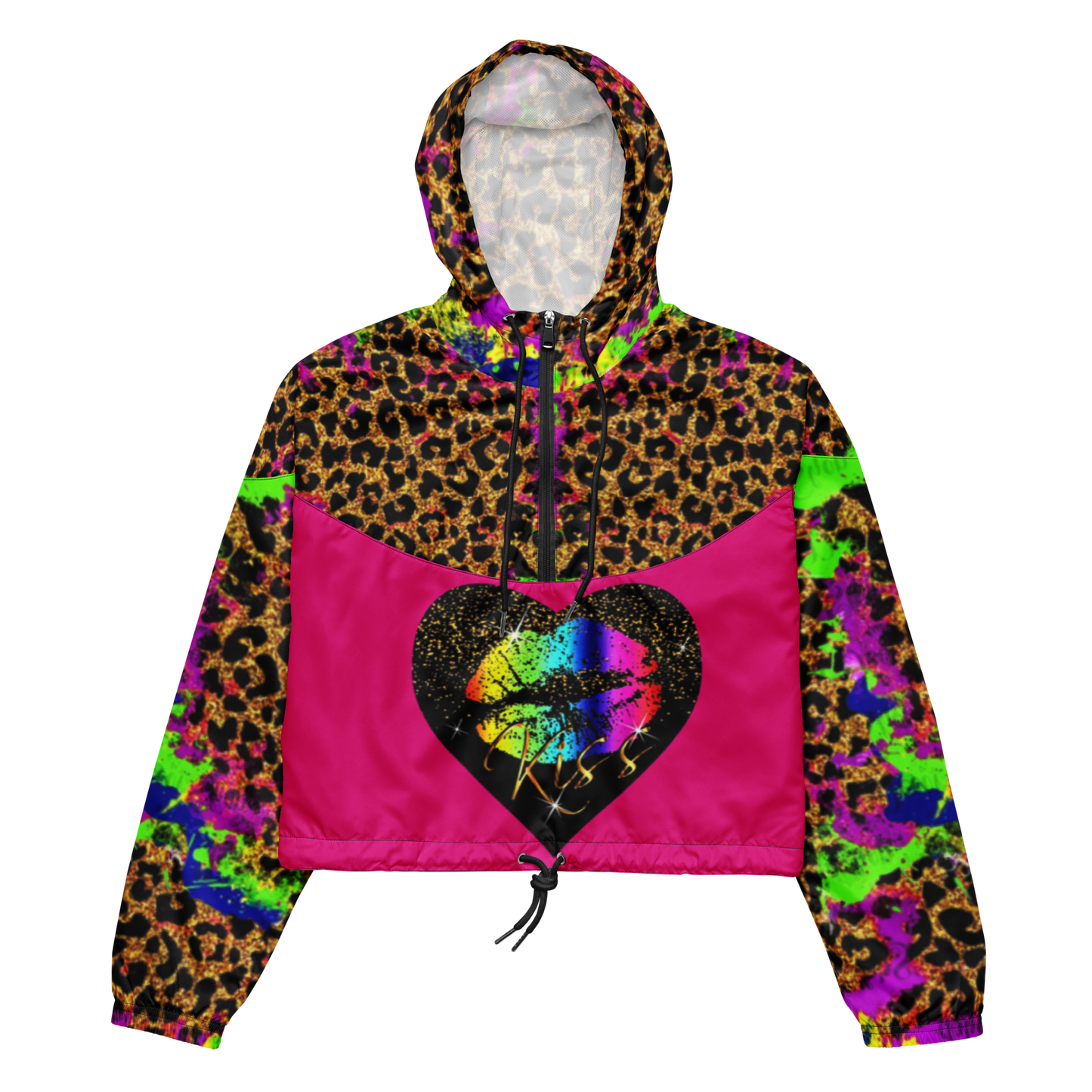 cropped windbreaker